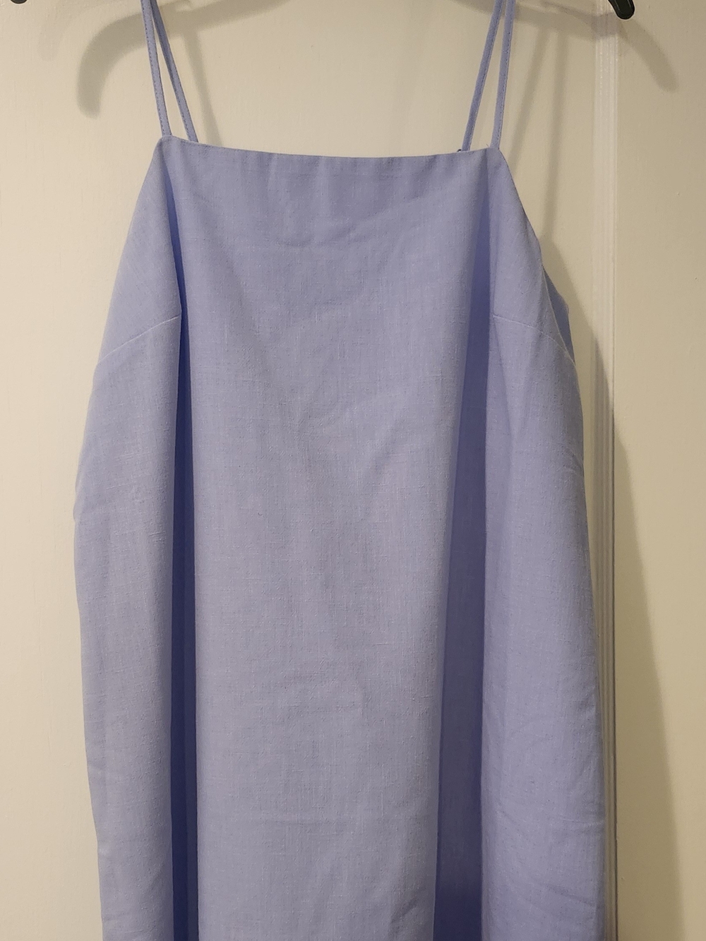 Old Navy Blue A-Line Dress with Spaghetti Straps